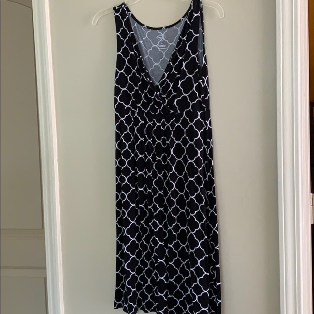 St. John’s Bay Black & White Dress!